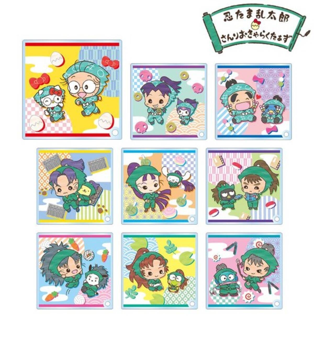 忍たま」”サンリオキャラクターズ”とのコラボグッズ登場！乱太郎 