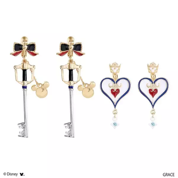 「「キングダム ハーツ」ソラ、リクたちのキーブレードがイヤーアクセに！“鍵が導く心のままに―”「MAYLA」コラボ」の画像