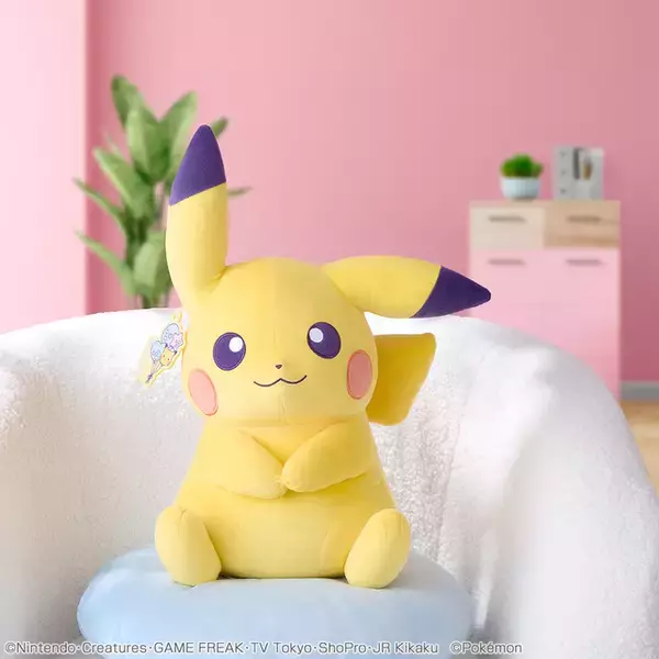 「ポケモン」ピカチュウ、ニンフィア、サケブシッポらのふんわりカラーが可愛い♪ ナムコオリジナルプライズが登場
