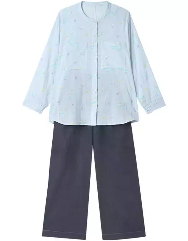 「「サンリオ」キティ、シナモン、ポムポムプリンと春の睡眠♪「ワコール 睡眠科学」コラボのパジャマ登場」の画像