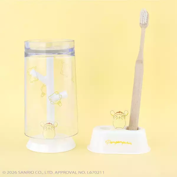 「「サンリオ」キティやプリン、マイメロたちと歯みがきやうがい♪ 可愛い＆実用性ある洗面アイテム登場」の画像