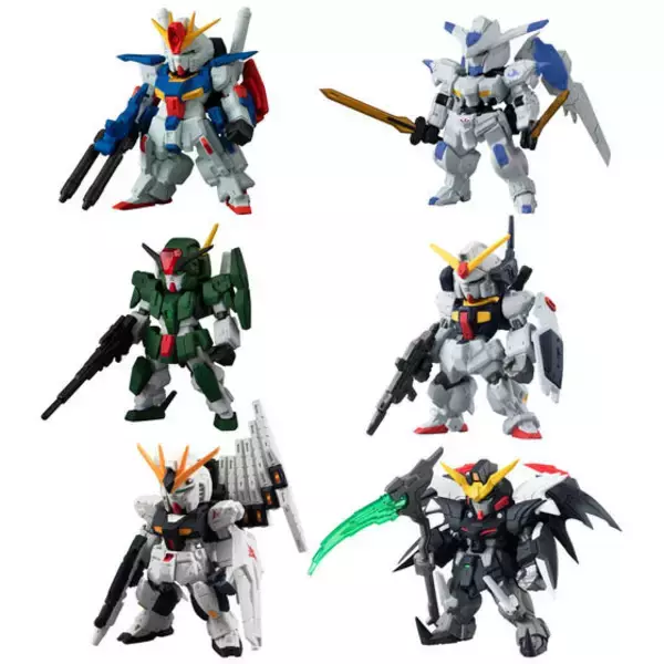 「νガンダムやガンダムMk-IIなどがラインナップ♪ 「FW GUNDAM CONVERGE ＃30」登場！ アンケートで人気だった機体も収録」の画像