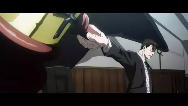 「冬アニメ「呪術廻戦 死滅回游 前編」日車寛見（CV杉田智和）は、かつて弁護士として、信念をもって活動していたが…第55話先行カット」の画像