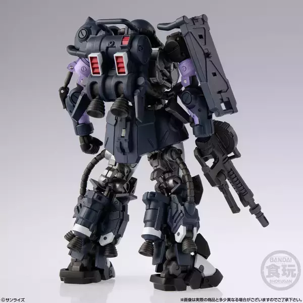 「ルウム戦役で大活躍した黒い三連星仕様の「高機動型ザクII」が可動フィギュアになって登場！ 躍動感あふれるポージングがたまらない」の画像
