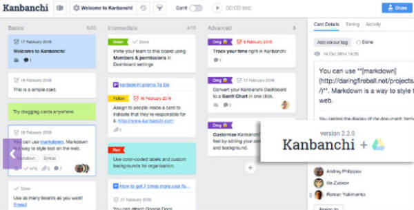 Googleドライブにtrello風タスク管理機能を拡張できる Kanbanchi を試してみた 16年6月23日 エキサイトニュース
