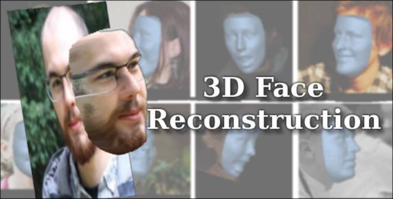 1枚の写真だけで超リアルな3d顔面をweb上で高速生成できる 3d Face