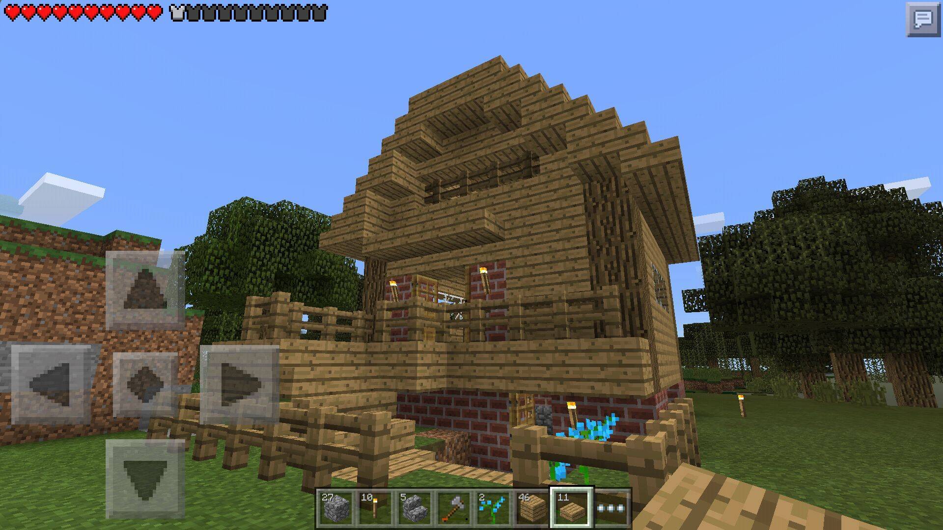Minecraft Pocket Edition 素敵な家が作りたい 仕上げに立体感をプラス 14年12月29日 エキサイトニュース