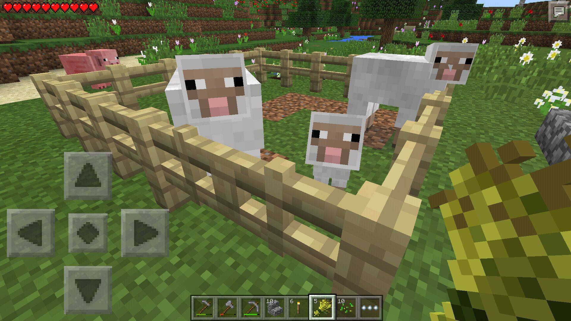 Minecraft Pocket Edition 楽しい牧羊ライフ 羊を連れてこよう 14年12月30日 エキサイトニュース