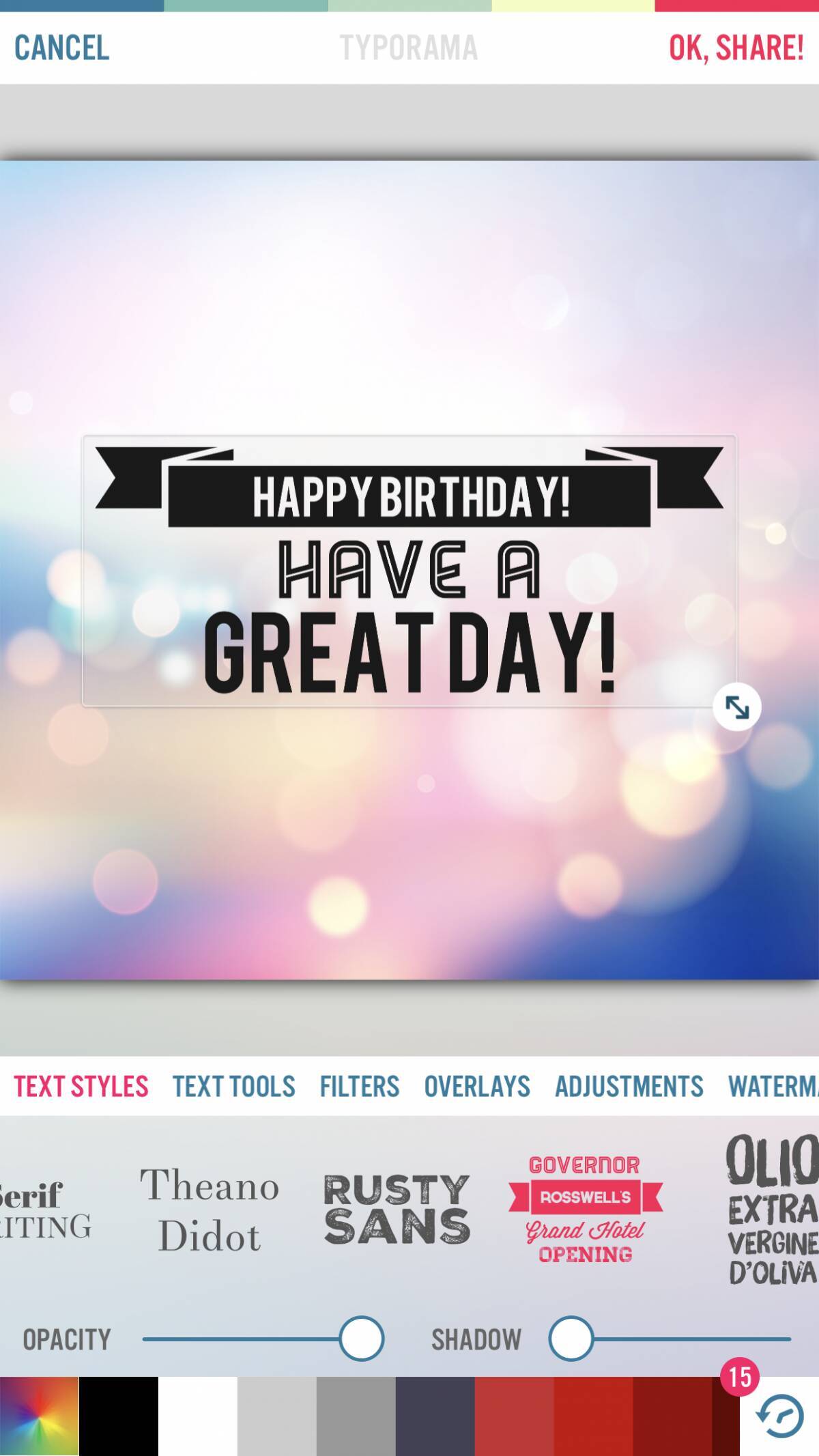 おしゃれなバースデーカード作成アプリ5選 無料で手軽にメッセージを贈ろう 17年5月21日 エキサイトニュース 2 4