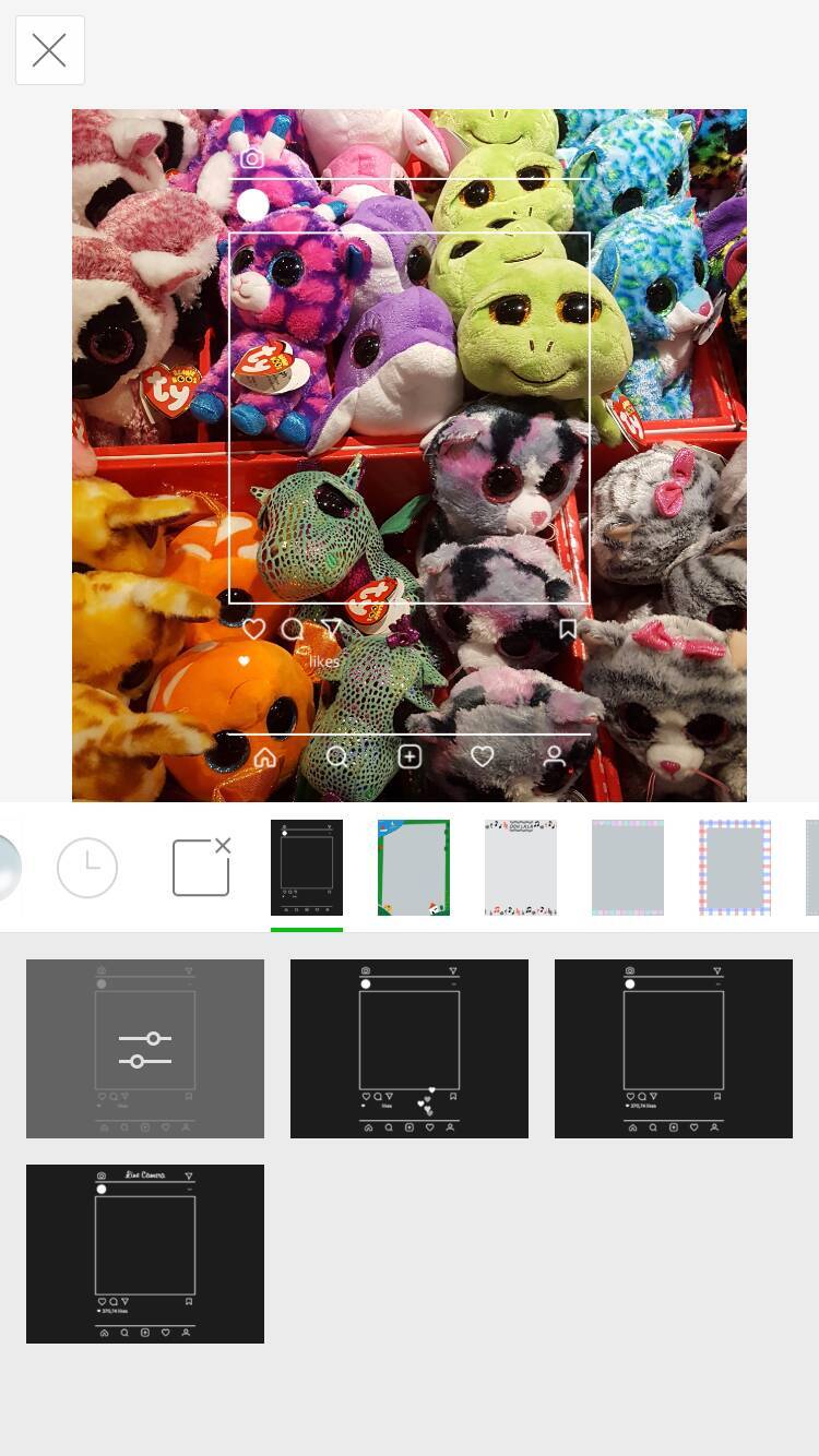 今流行りの インスタ風加工 フレームが Line Camera に期間限定で登場 17年7月19日 エキサイトニュース