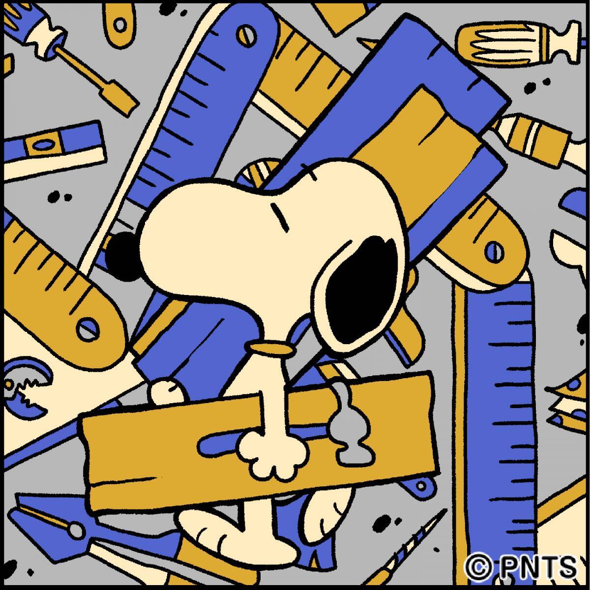 スヌーピー塗り絵パズル 配信開始 Peanutsの仲間たちとアートに遊ぼう 2017年8月1日 エキサイトニュース