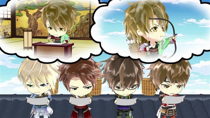 アニメ イケメン戦国 第四話レビュー 信玄からの ちょっとムフフな矢文が降り注ぐ 17年8月3日 エキサイトニュース 2 3