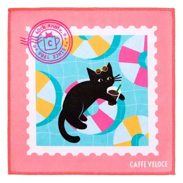 「これはほしい！ベローチェの黒ねこタオル、数量限定で配布」の画像