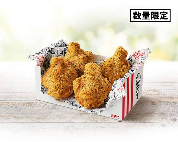 どっちもケンタ！レッドホット＆グリーンホット辛いの2種がくる、やったー！