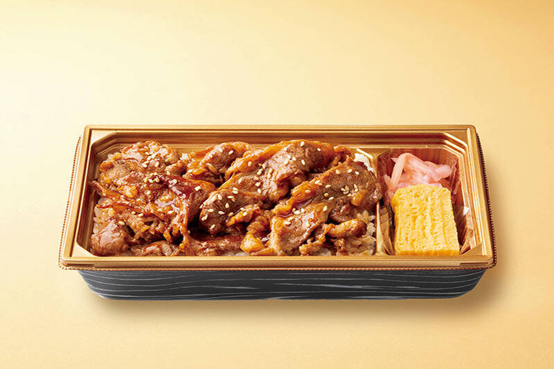 ガッツリお肉！「牛カルビ焼肉重」本日発売 “甘辛醤たれ”でごはんが進みそう