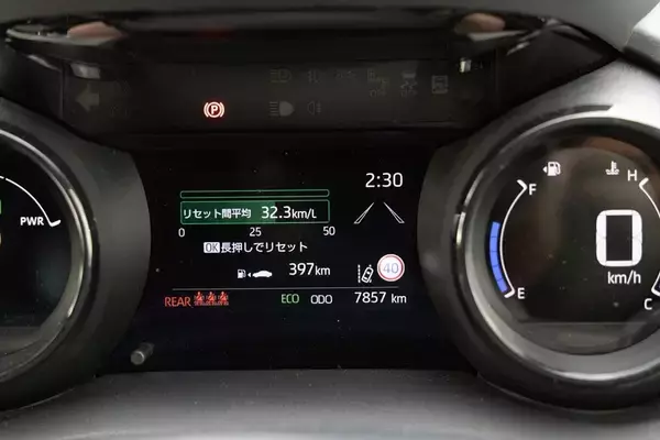 「トヨタ「ヤリスHV」で熊本〜東京1200km走破！ リッター33km超えの驚異的燃費と引き換えに失ったもの」の画像