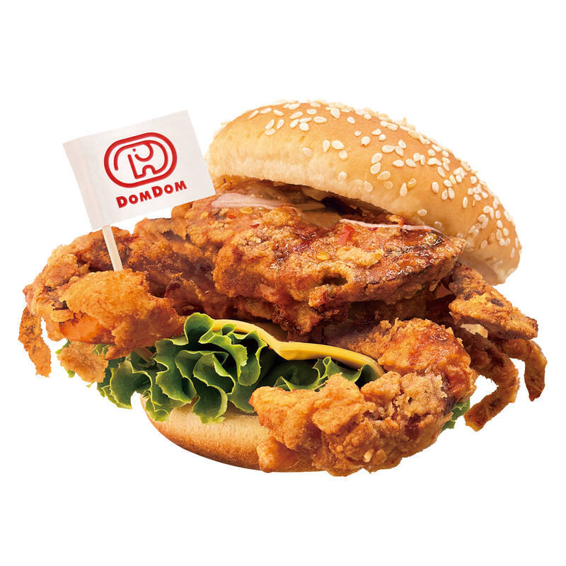 カニを丸ごと挟んじゃった！ カニバーガー「名古屋みそ味」が全国登場