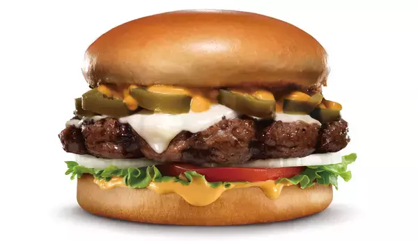 「150g肉厚パティ！ハラペーニョが効いた辛口バーガー登場」の画像
