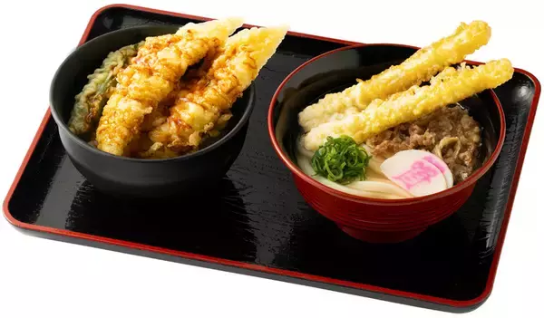 「大きな穴子がドーン！「資さんうどん」の初夏名物、迫力メニューが今年も」の画像