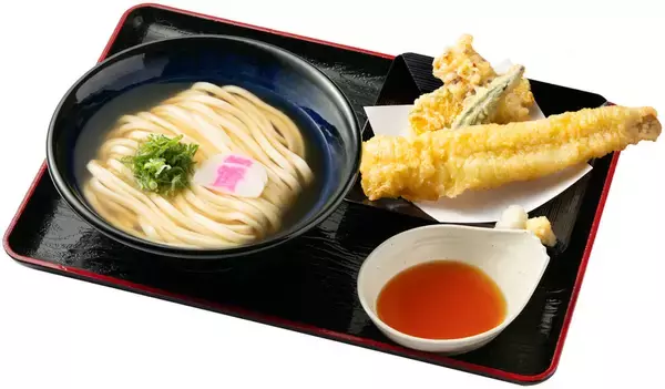 「大きな穴子がドーン！「資さんうどん」の初夏名物、迫力メニューが今年も」の画像