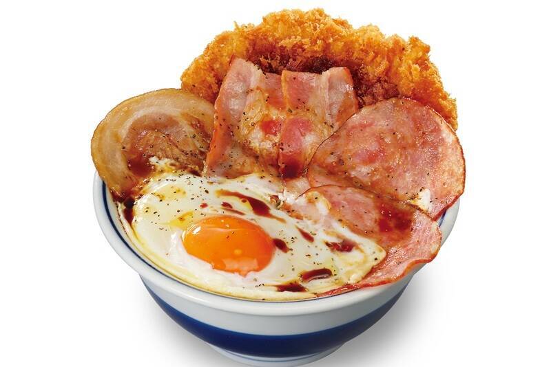 すごっ！かつや新作「ウルトラエッグカツ丼」チャーシューもベーコンも全部のせ