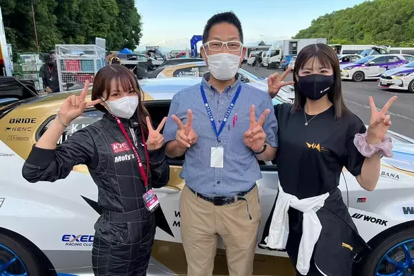 「現役RQの荏崎ろあ、ラリーメカニックを経験してさらにクルマ愛が深まる」の画像