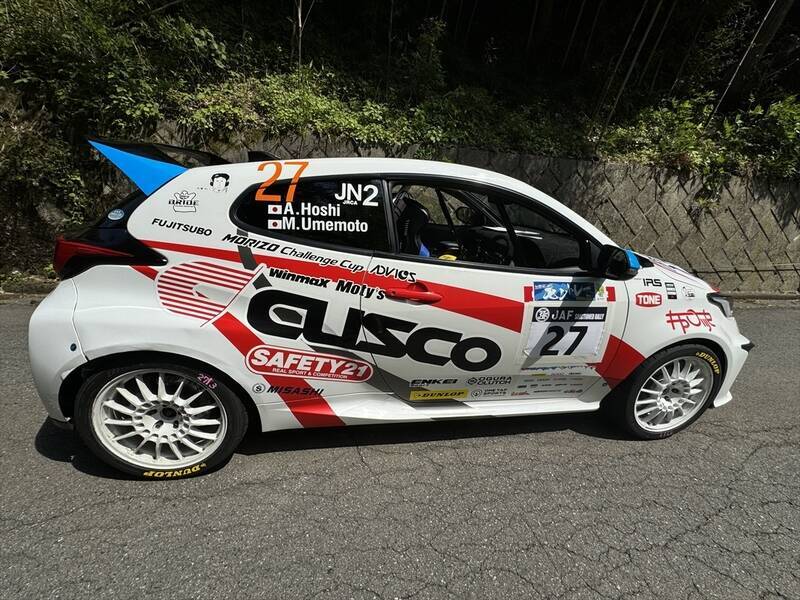 梅本まどか、群馬ラリーで痛恨の2戦連続クラッシュ！ 碓氷峠を攻略できず