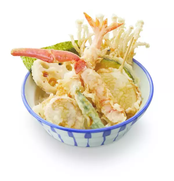 「ひゃっほー！「本ずわいがに」の天丼登場!! 定食はおかわり無料でうれしすぎ」の画像