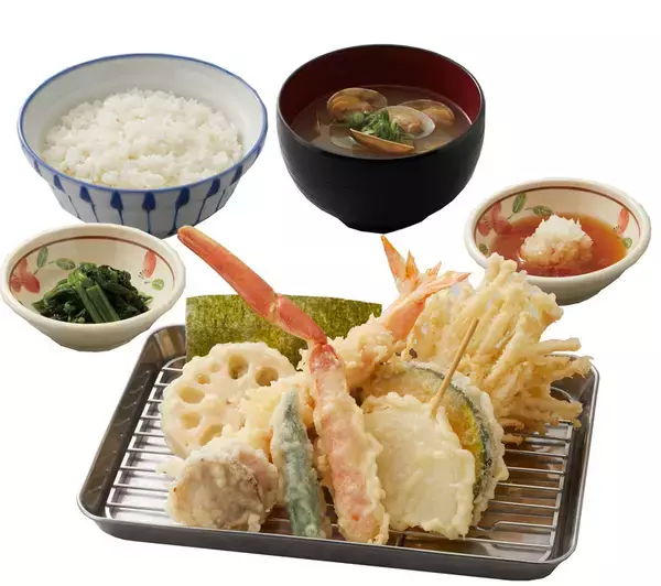 「ひゃっほー！「本ずわいがに」の天丼登場!! 定食はおかわり無料でうれしすぎ」の画像