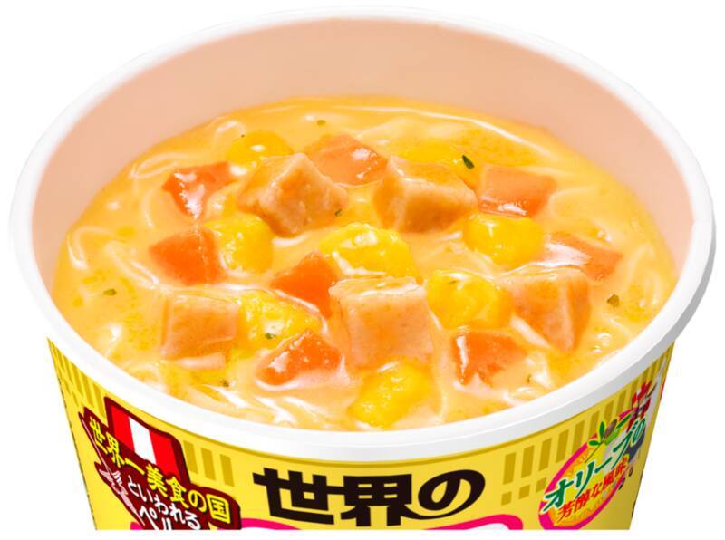 カップヌードル、「ペルー」料理をアレンジした新作！濃厚なパンチに期待