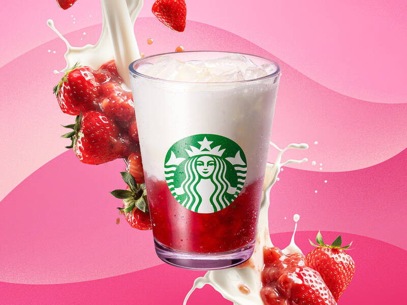 スタバ新作は“つぶつぶチョコ”が決め手！「イチゴ チョコレート フラペチーノ」