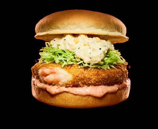 ロッテリアの"濃厚"明太マヨバーガー！「やまや」が作った本格派