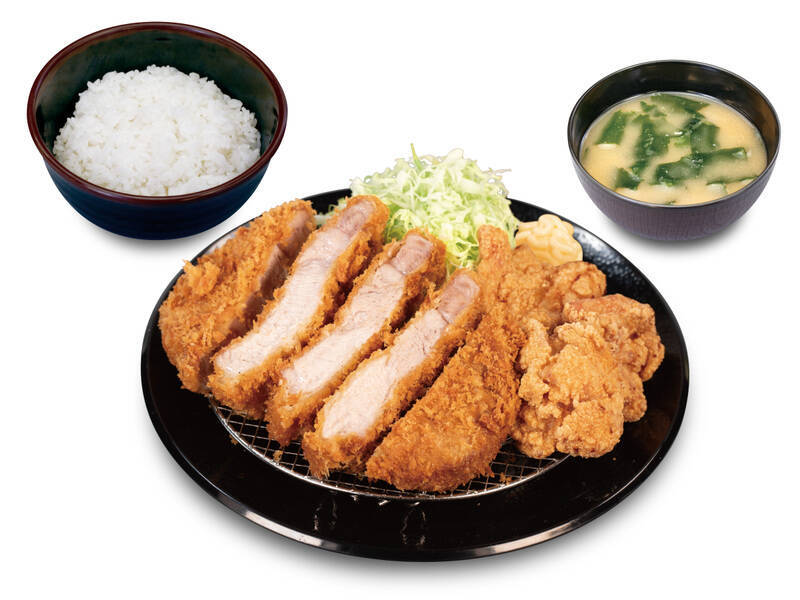 松のや「ロースかつ＋唐揚げ」が840円！ 盛合わせ4種を1週間値引き