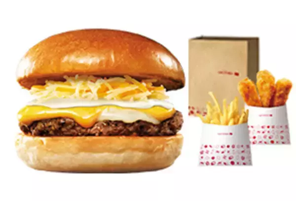 「新商品「ふわとろ絶品チーズバーガー」をお買い得価格で試そう 「絶品チーズオールスターズ☆ポテからパック」」の画像