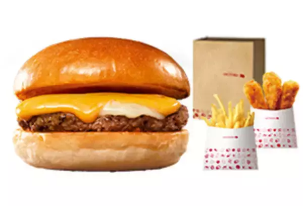 「新商品「ふわとろ絶品チーズバーガー」をお買い得価格で試そう 「絶品チーズオールスターズ☆ポテからパック」」の画像