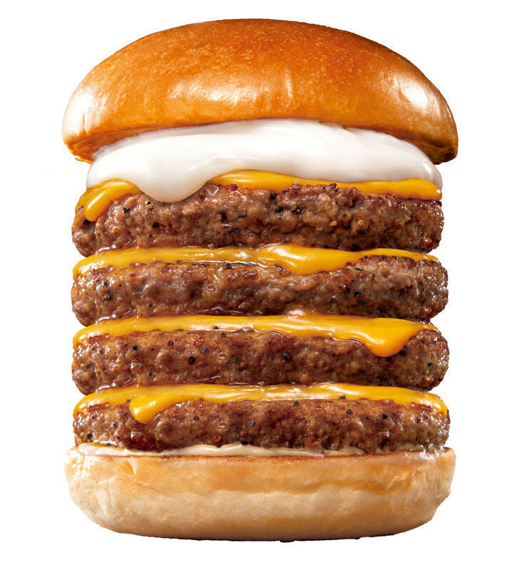 【本日スタート】ロッテリア肉肉しい限定バーガー！4段重ねのキングも