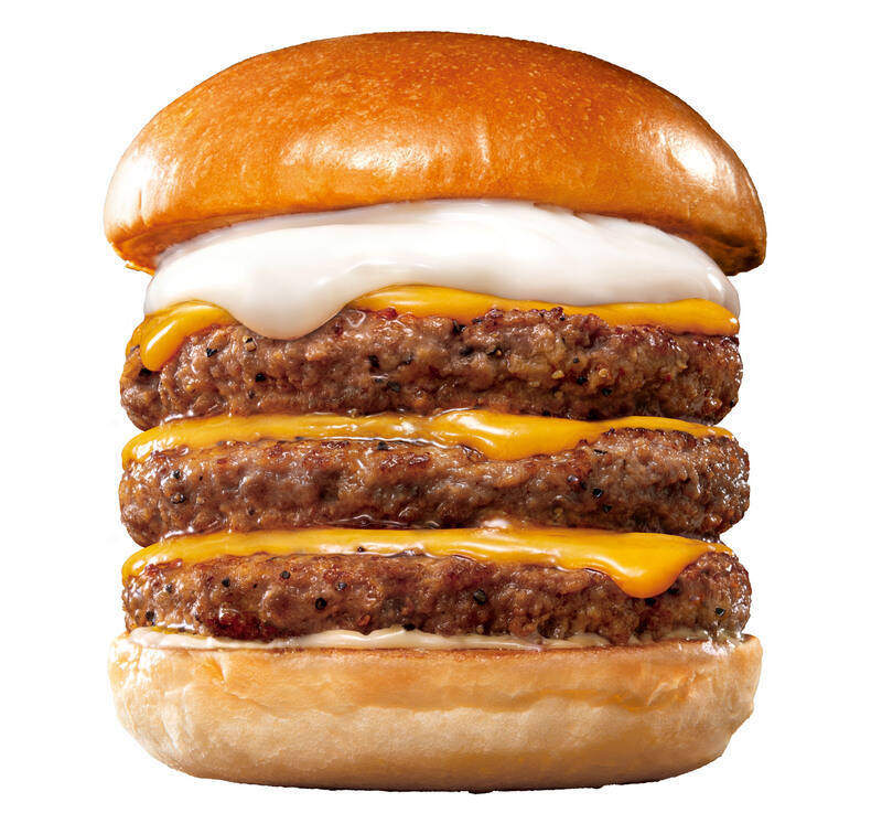 【本日スタート】ロッテリア肉肉しい限定バーガー！4段重ねのキングも