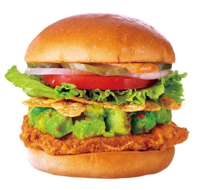 アボカド！アボカド！アボカド！ メキシカンバーガーがファーストキッチンから