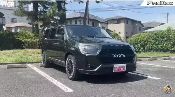 「商用バンが激変！ 予算15万円から始める「プロボックス」のアウトドア仕様カスタム」の画像