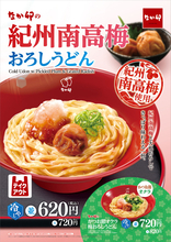 うわ、梅まるごと1粒！さっぱり「梅おろしうどん」が夏にぴったり