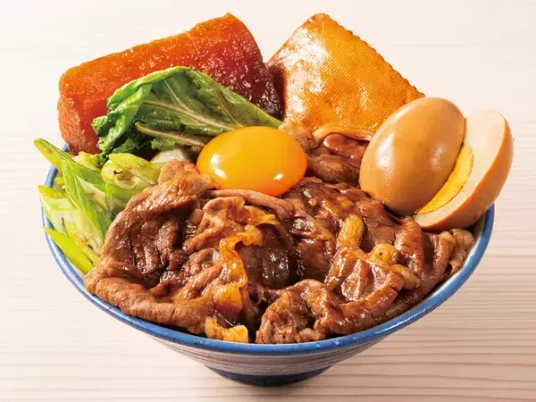 「箸で切れる柔らかさの「豚バラなんこつ丼」登場！  220gを豪快にドーン！」の画像