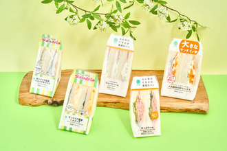 ファミマ初！人気サンドイッチ「サンドリア」とコラボ、No.1ハムエッグサンドも