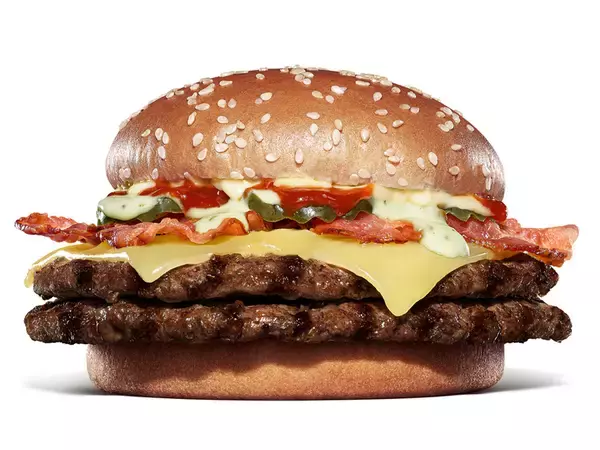 「ダブルの大型バーガー！冬のコク旨「ビッグマウス」がドーンと登場」の画像