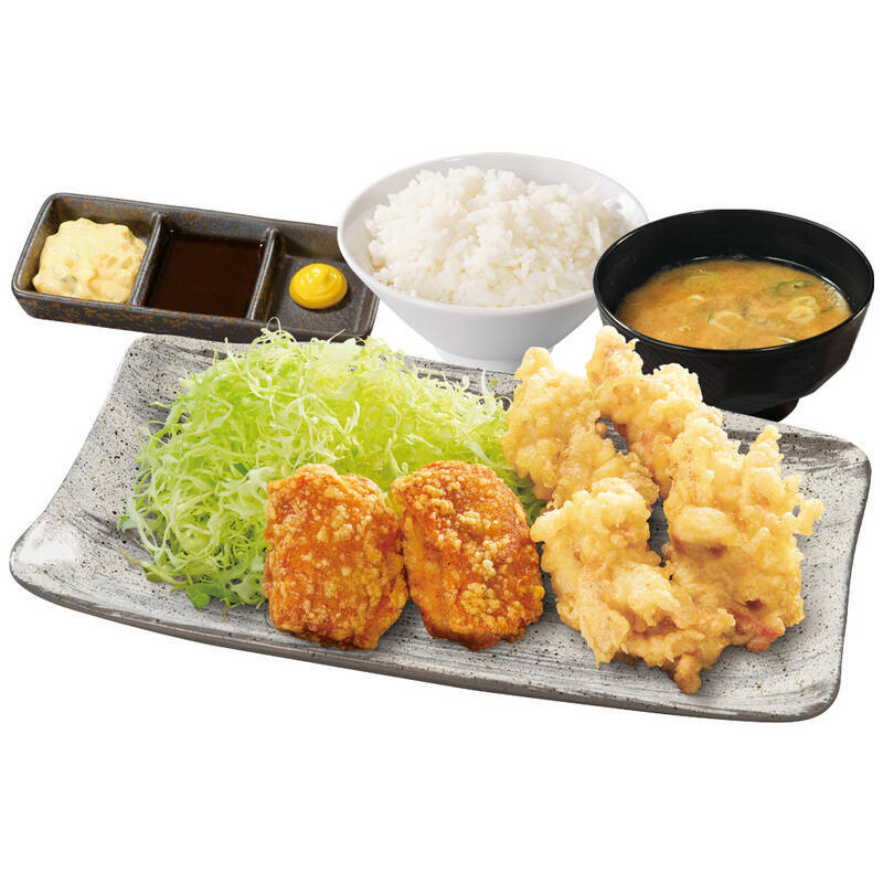 からやま本気の「しょうが焼き定食」 鉄板スタイルで熱々！