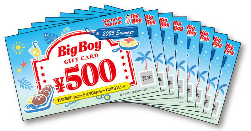 これはお得！ビッグボーイ初の福袋は購入額とほぼ同額の食事券に夏グッズもりもり