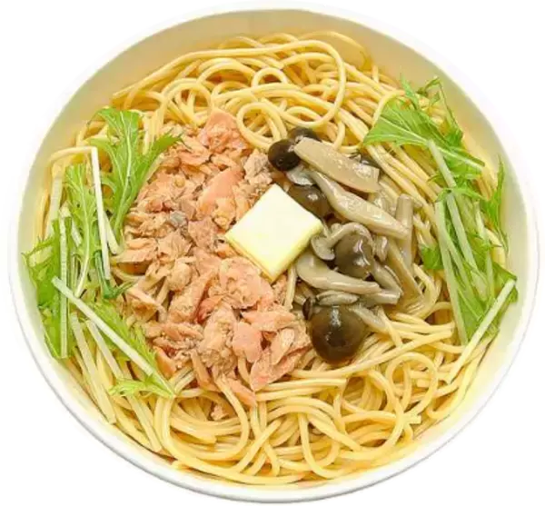 セブン「道産秋鮭ときのこのパスタ（バター醤油味）」北海道限定で10月15日発売
