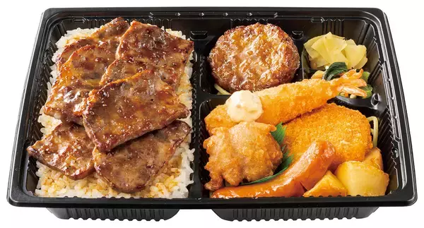 「「ステーキ重」きた！肉2倍も選べる！ ほっともっと贅沢ステーキ弁当が新定番に」の画像