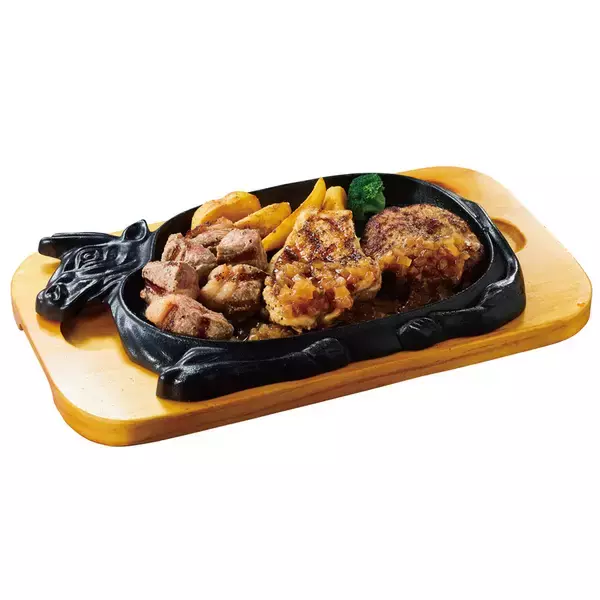 「「トリプルグリル」が6日間限定で！ライスは食べ放題、これはお値打ち」の画像