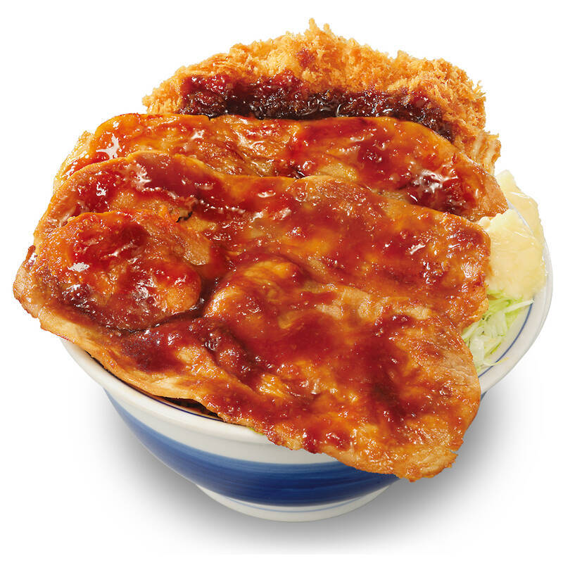 かつや本気！ジャンボ生姜焼き×チキンカツ「これでもか」の豪快メニュー