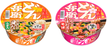 春どん兵衛、だしに惹かれる。「貝だし」と「小エビ揚げ玉」